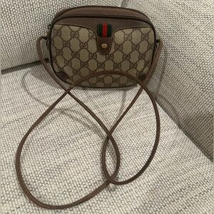 Gucci GG Supreme PVC Vintage Shoulder Bag